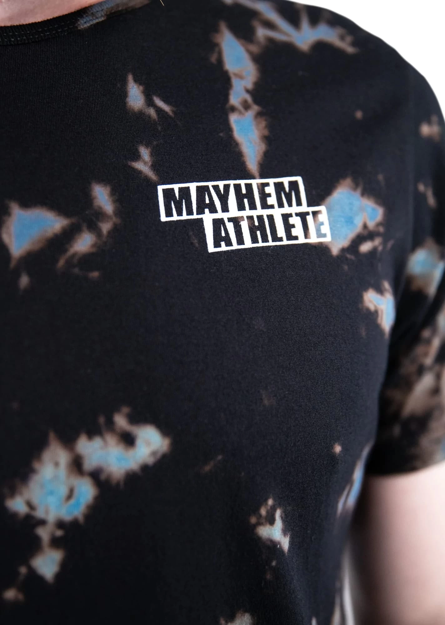 Mayhem Athlete Galaxy Wash T-Shirt - Image 2