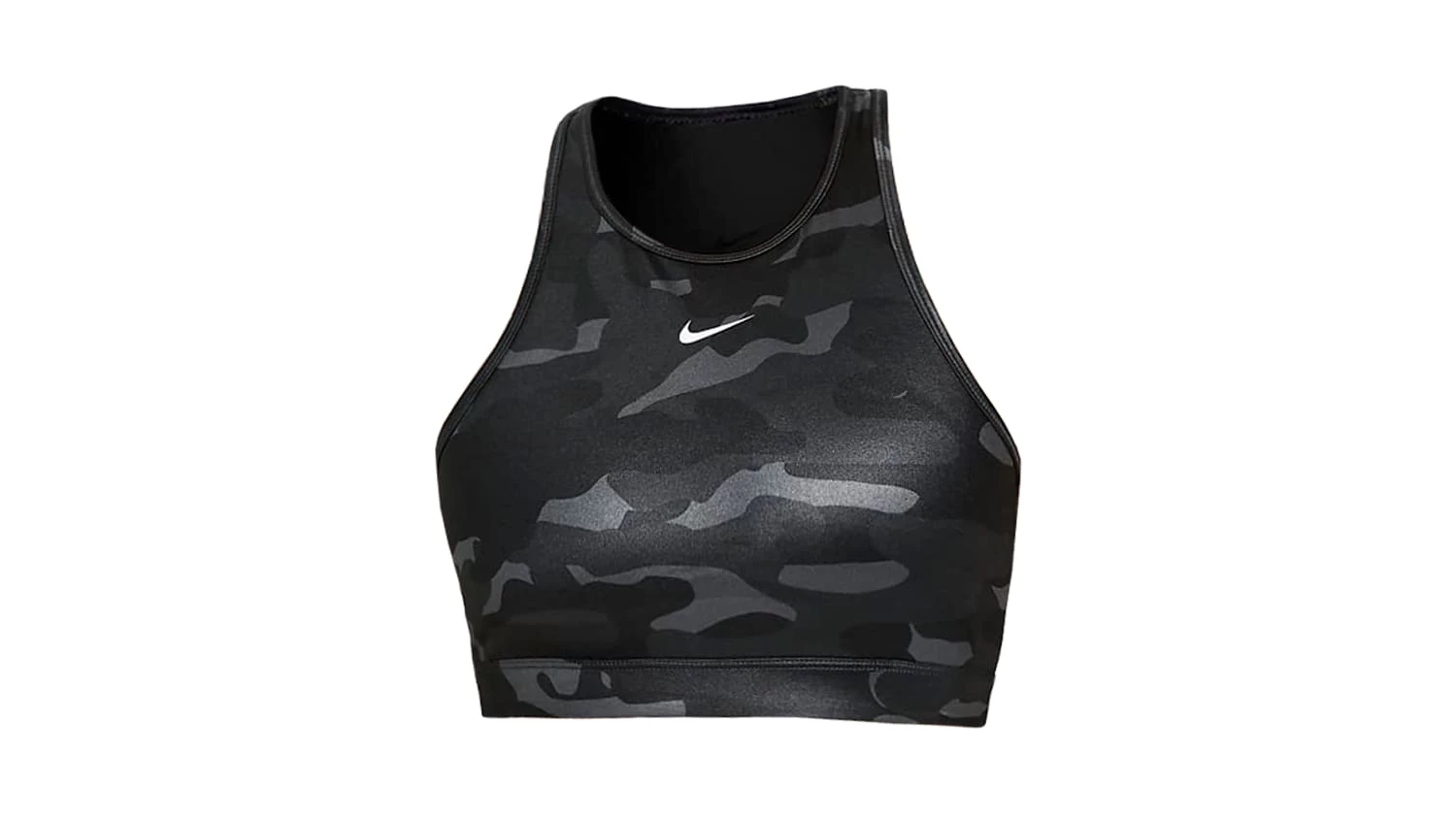 Nike Women's Dri-FIT High Neck Swoosh Sports Bra
