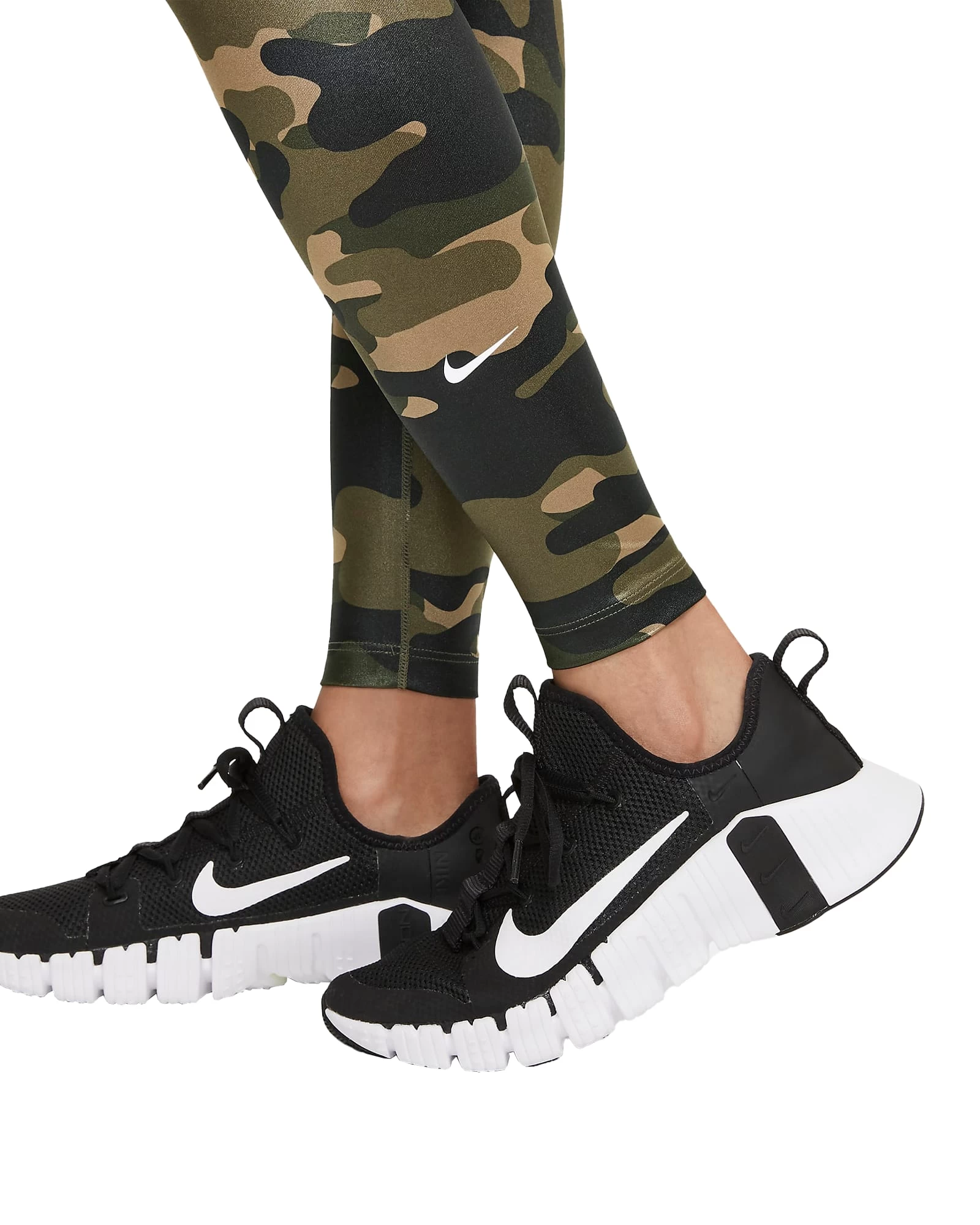Nike Women's Dri-FIT One Mid-Rise Camo Leggings - Image 5