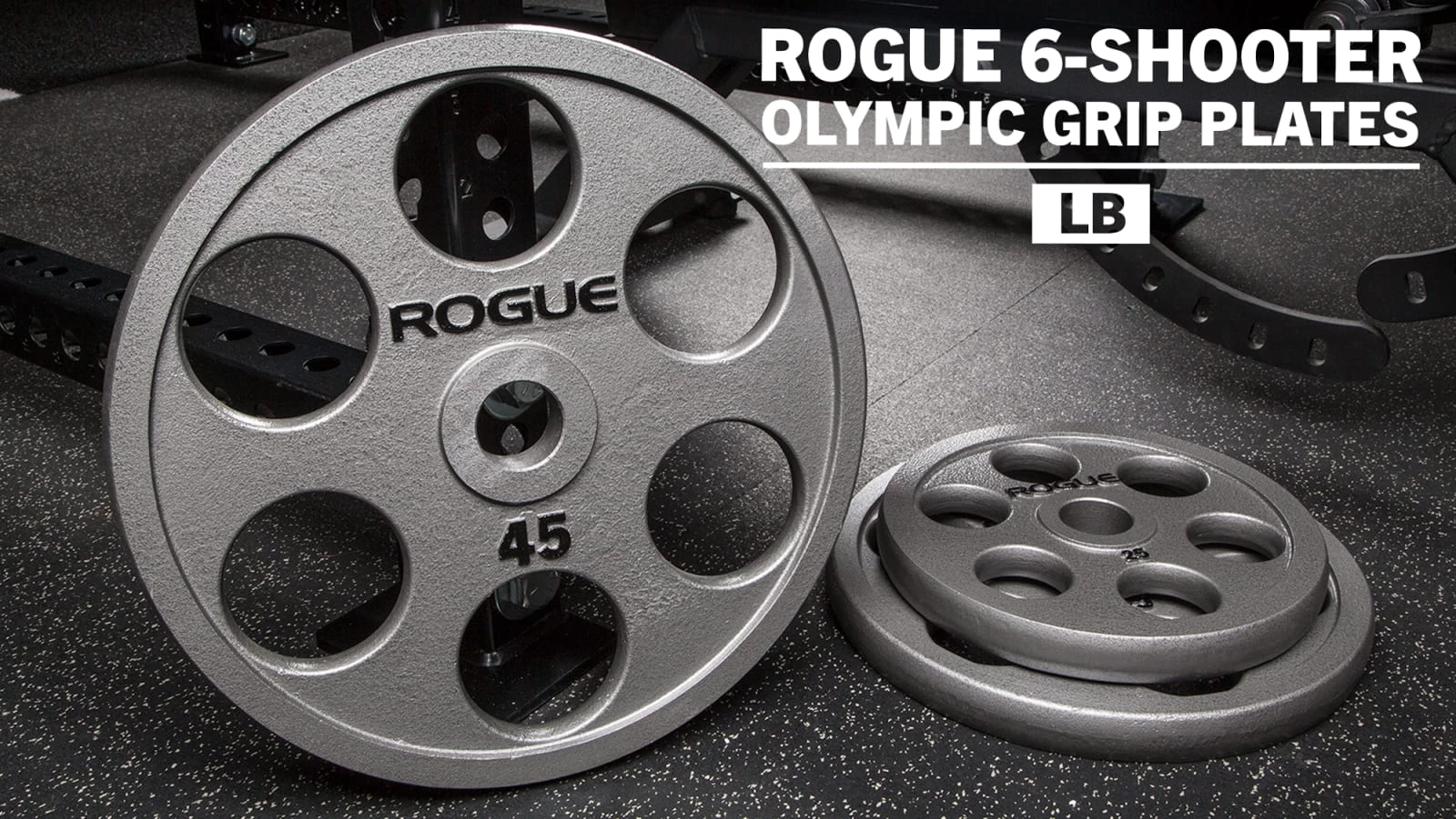 Rogue 6-Shooter Olympic Grip Plates