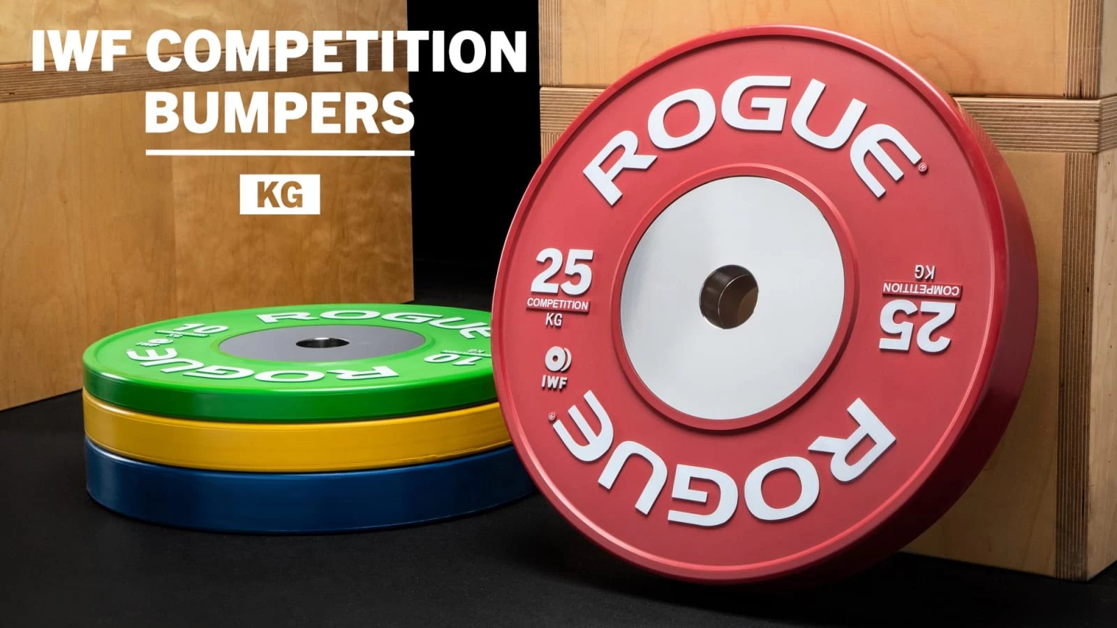 Rogue KG Competition Plates (IWF)