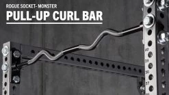 Rogue Monster Socket Pull-up Curl Bar