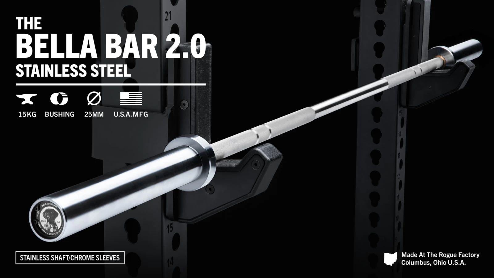 The Bella Bar 2.0 - Stainless Steel