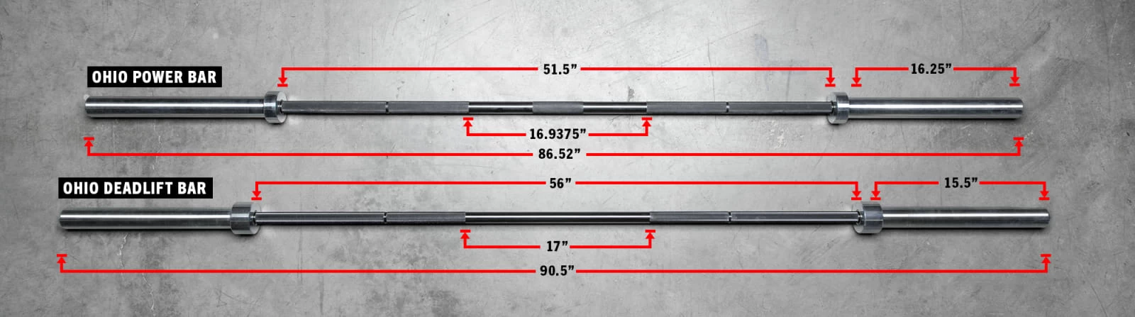 Rogue Ohio Deadlift Bar - Bare Steel - Image 3
