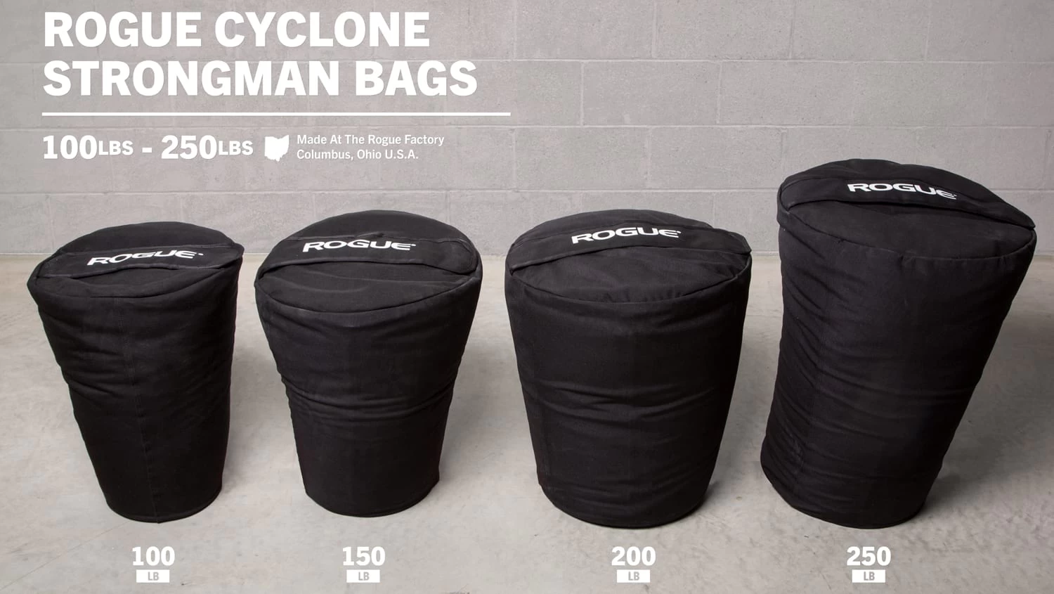 Rogue Cyclone Strongman Sandbags