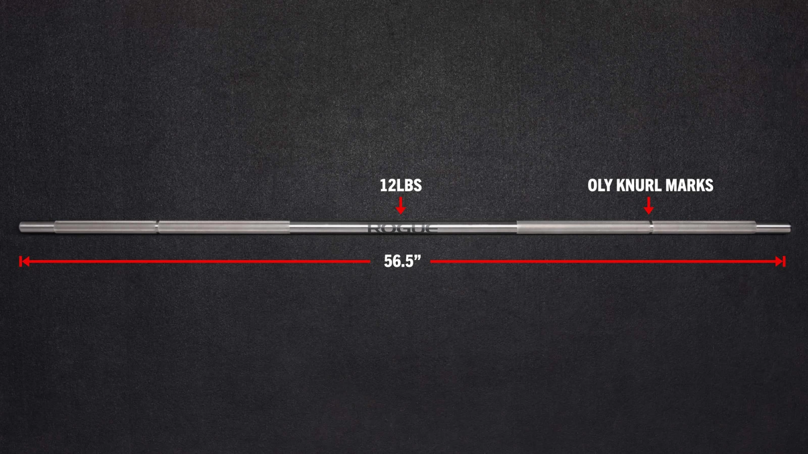 Rogue 25mm War Bar - Stainless Steel - Image 5