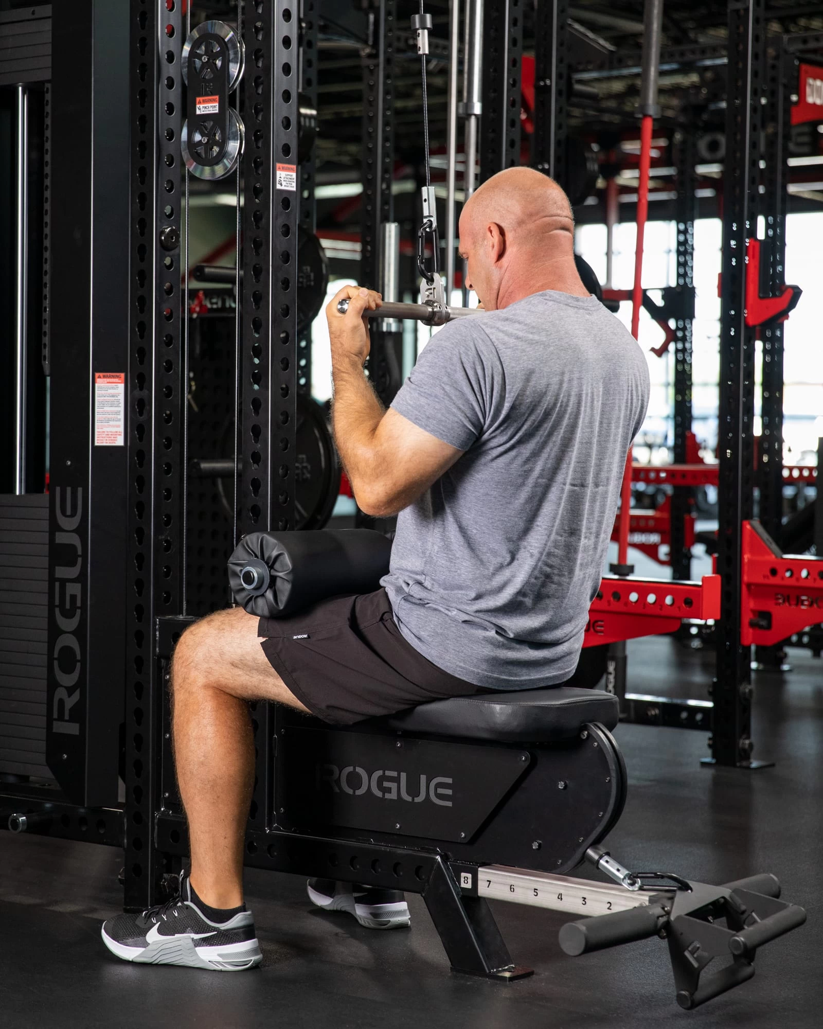 Rogue Stainless Straight Lat Bar - Image 5