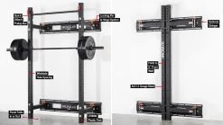 Rogue RML-3W Fold Back Wall Mount Rack