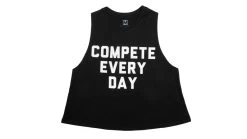 Compete Every Day Women's Racerback Crop Tank